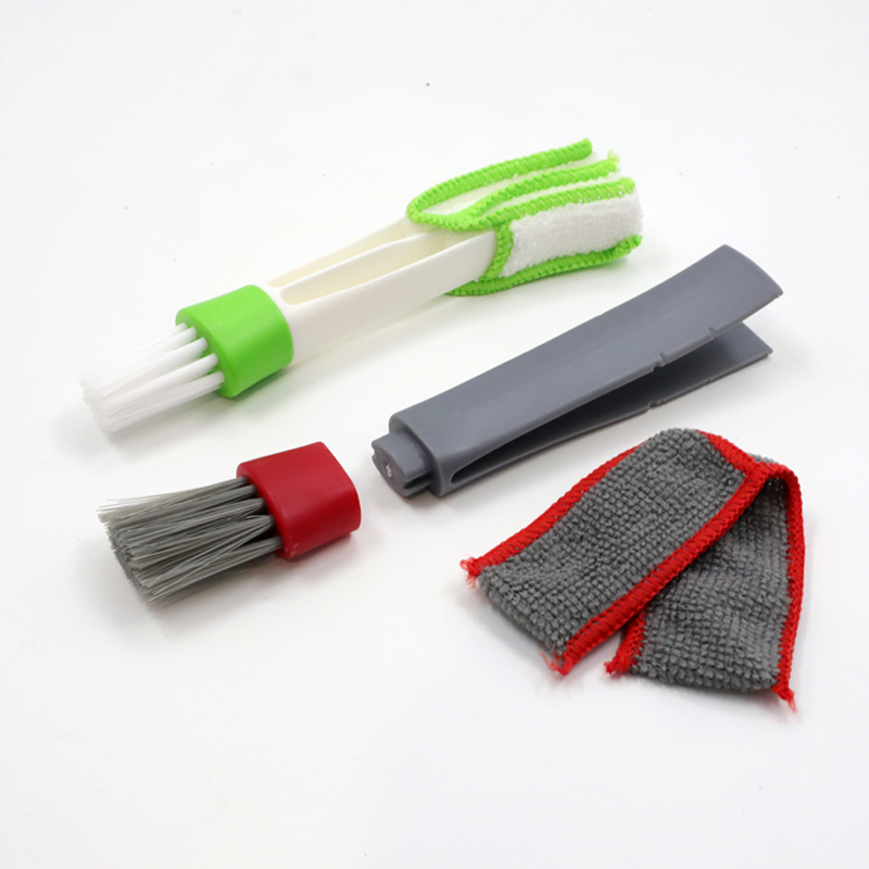 Outils de nettoyage de ventilation de climatiseur intérieur de la voiture en microfibre