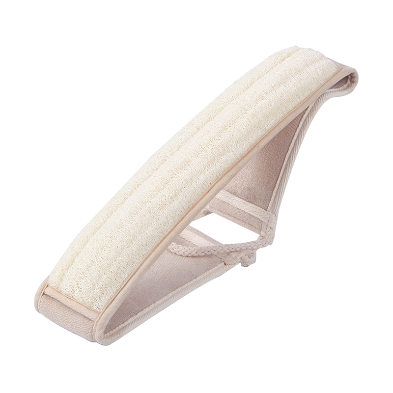 Serviette de gommage du dos pour adultes, hommes et femmes, longue serviette de bain, serviette exfoliante, élimine la saleté, les peaux mortes et l'huile, bande de gommage du dos en luffa