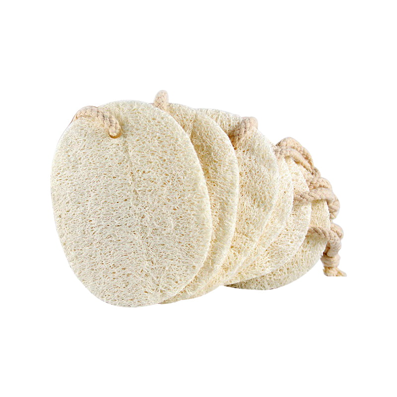 Éponge de nettoyage de luffa de plat naturel en gros pour le ménage
