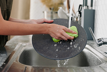 Éponge de nettoyage de cuisine 